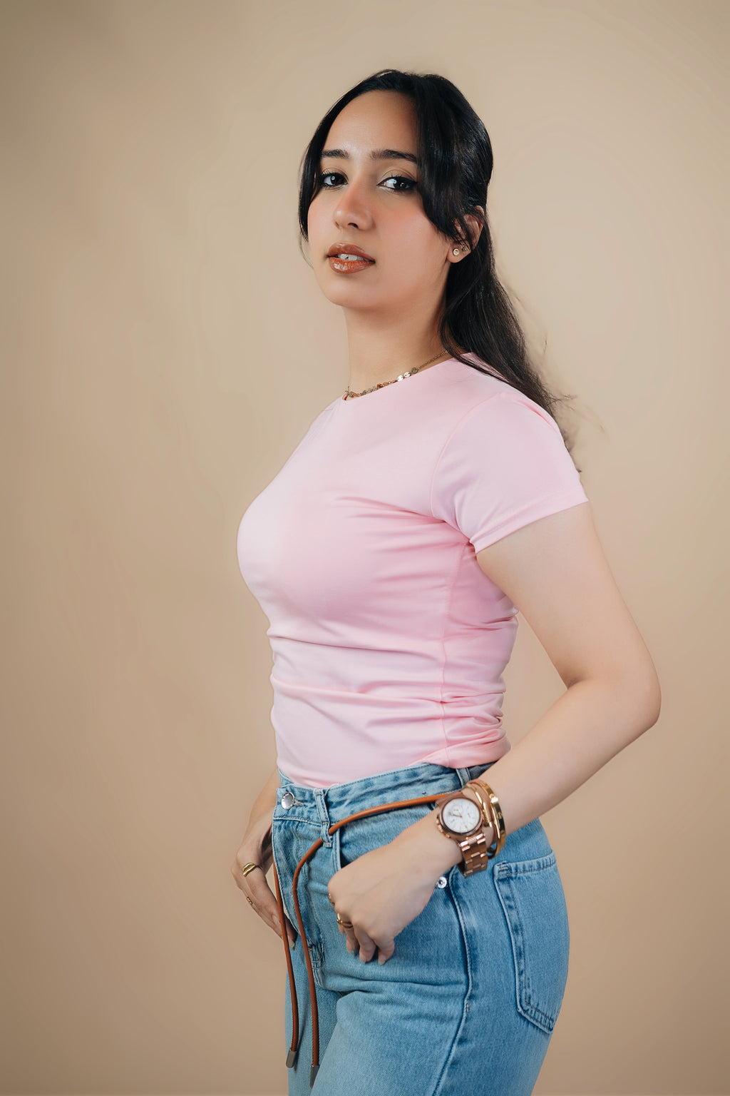 ROUND NECK SHORT SLEEVE