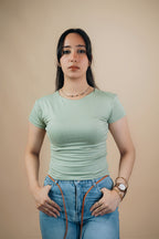 ROUND NECK SHORT SLEEVE