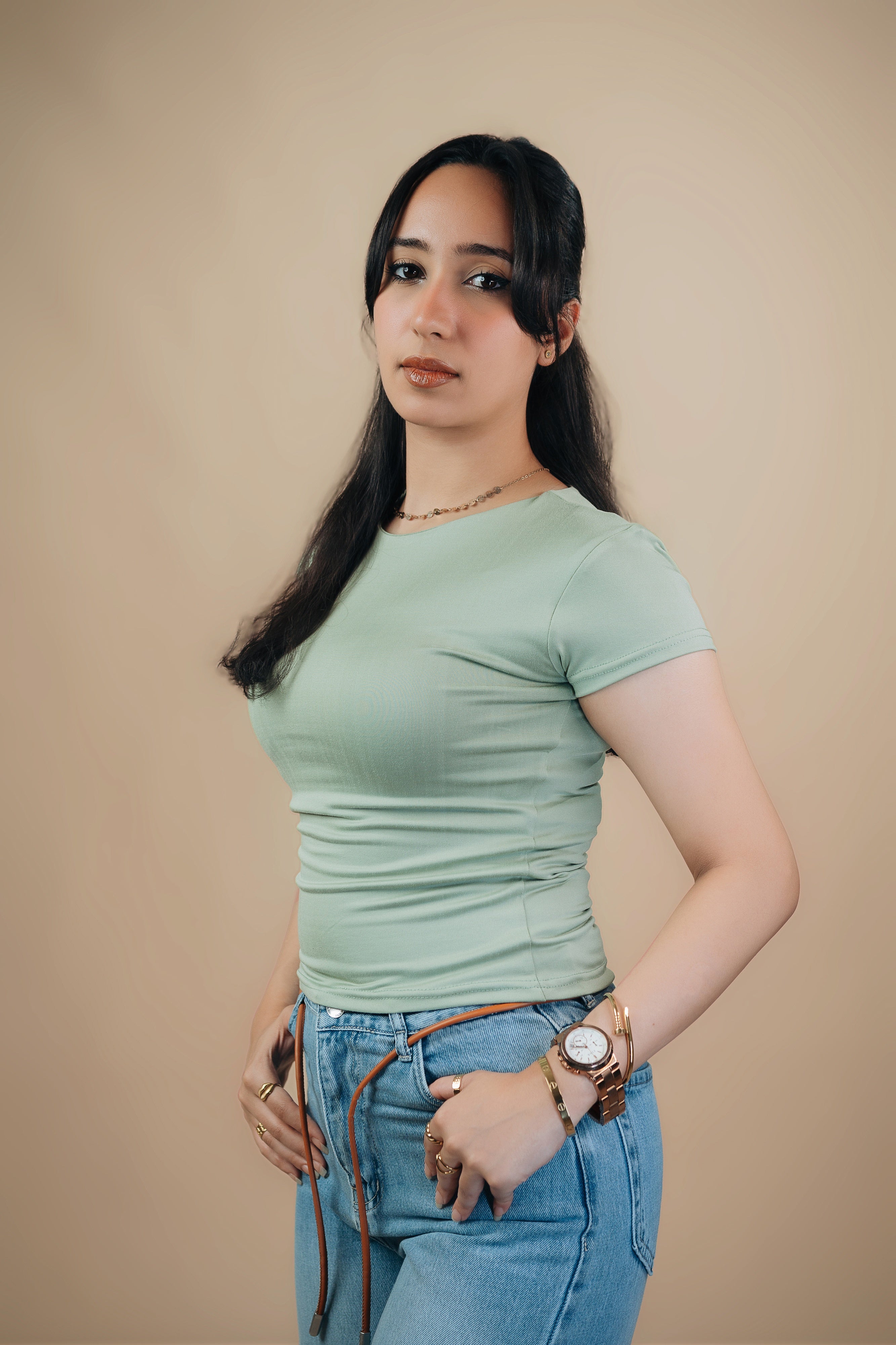 ROUND NECK SHORT SLEEVE