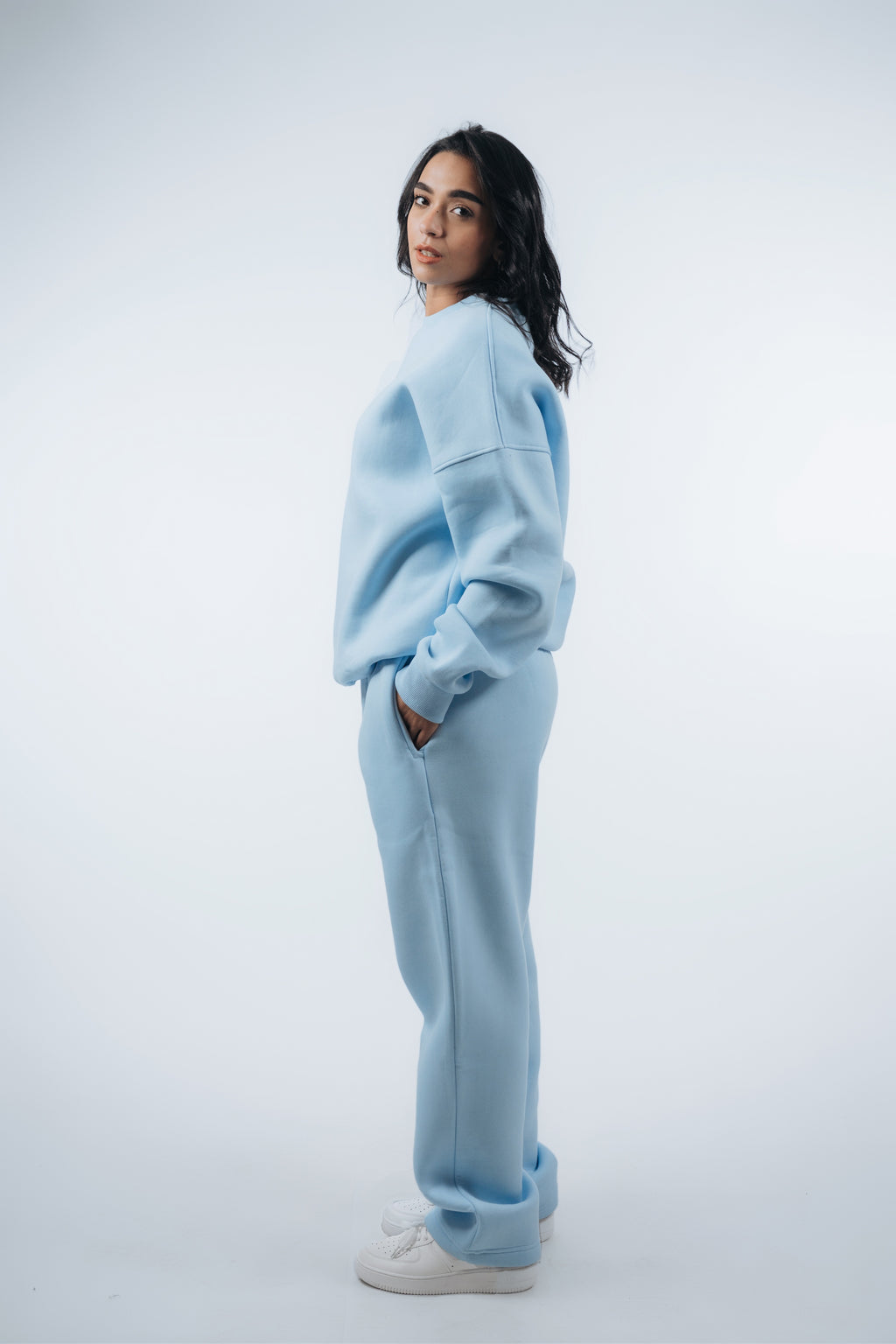 (Set) Oversize Unisex Crew Neck