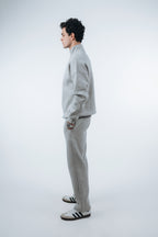 (Set) Oversize Unisex Half-Zipper