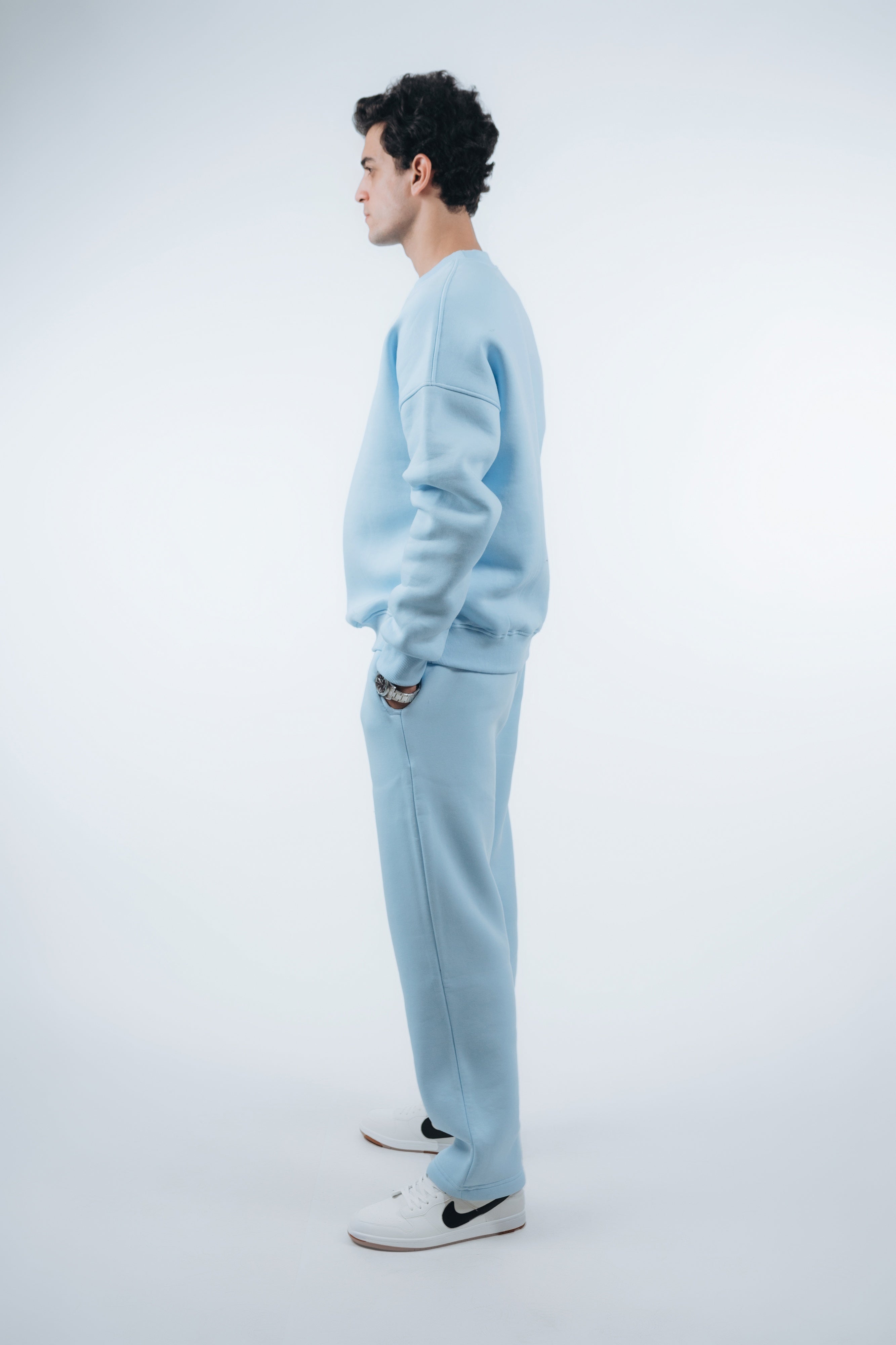 (Set) Oversize Unisex Crew Neck