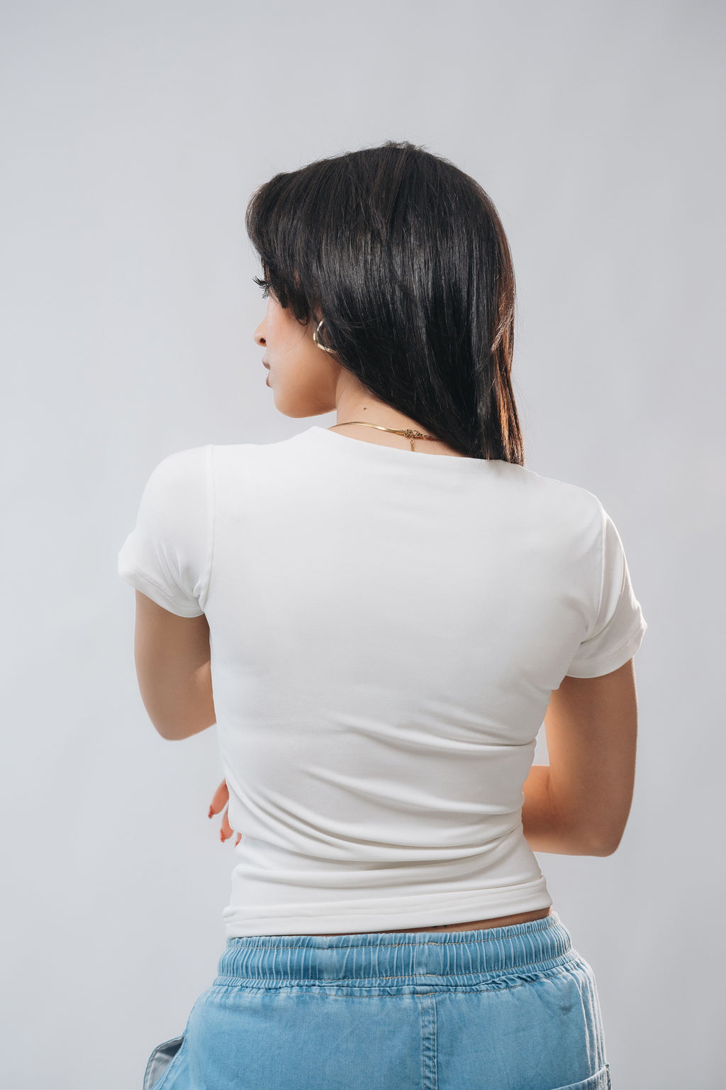 SQUARE NECK SHORT SLEEVE