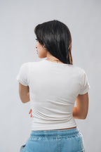 SQUARE NECK SHORT SLEEVE