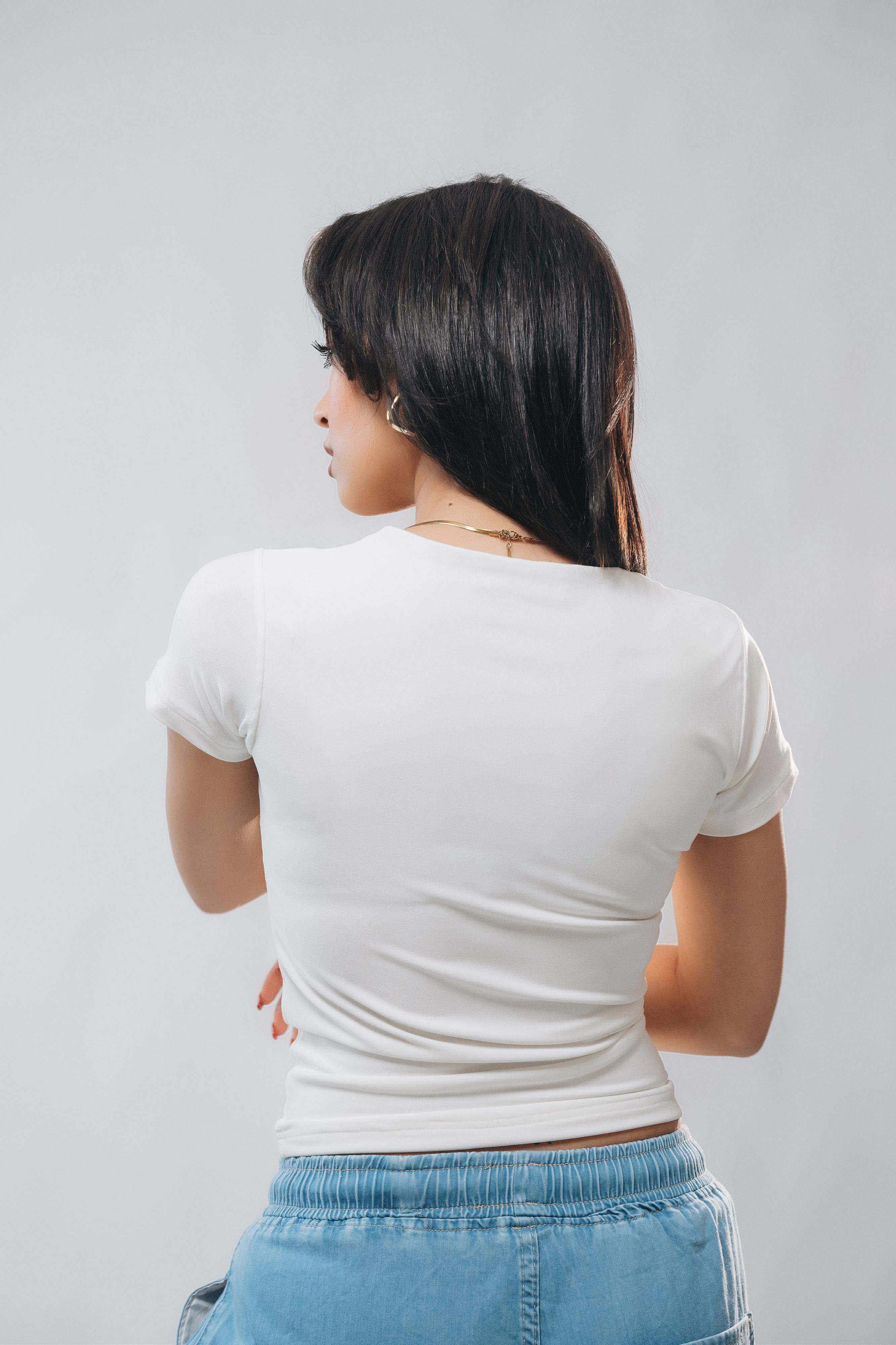 SQUARE NECK SHORT SLEEVE