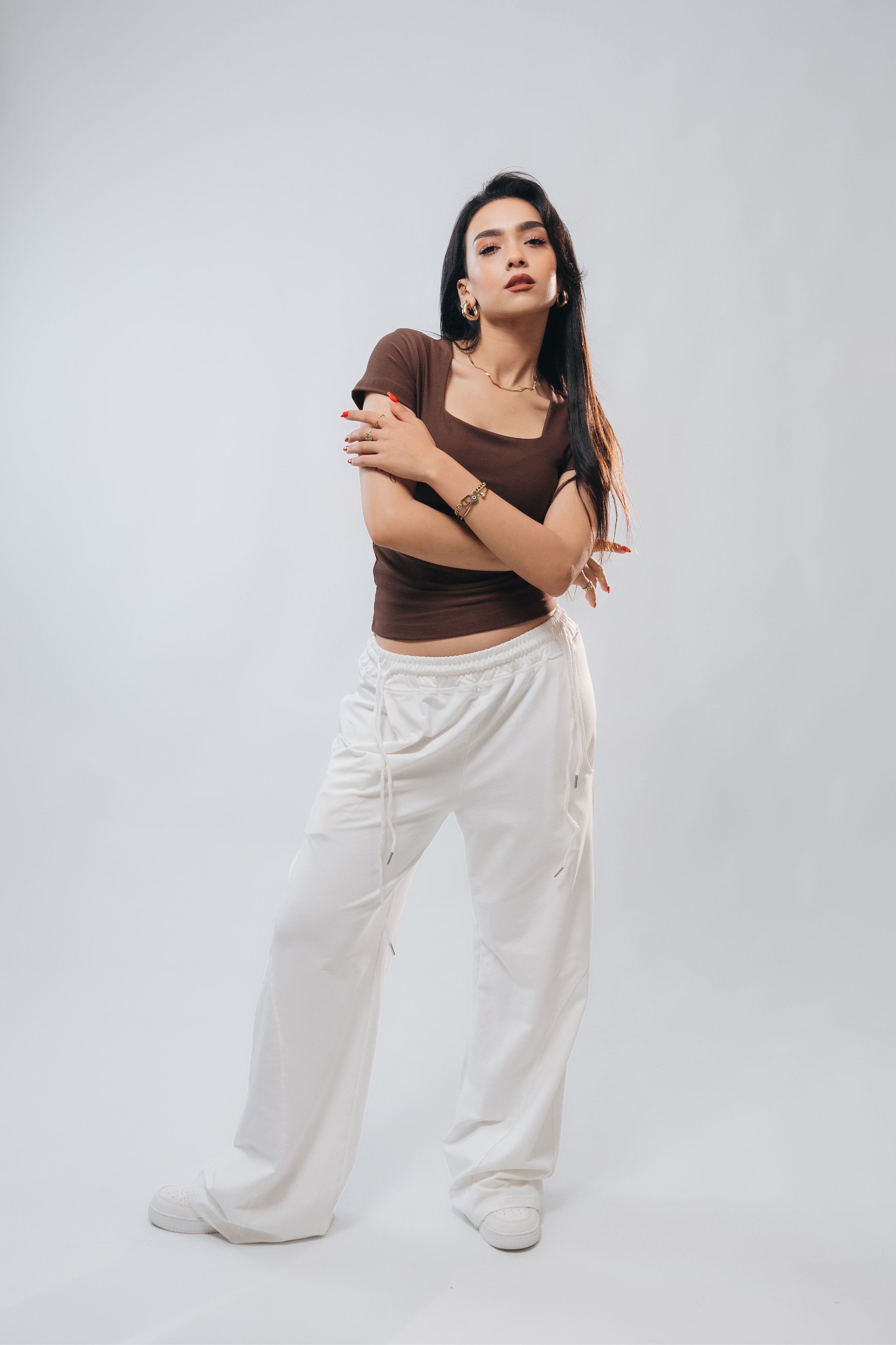 SQUARE NECK SHORT SLEEVE