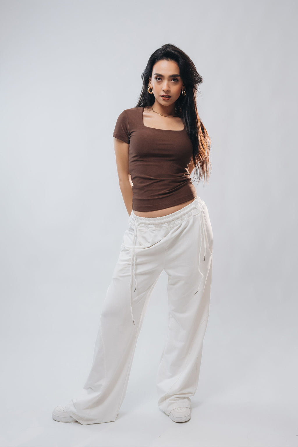 SQUARE NECK SHORT SLEEVE