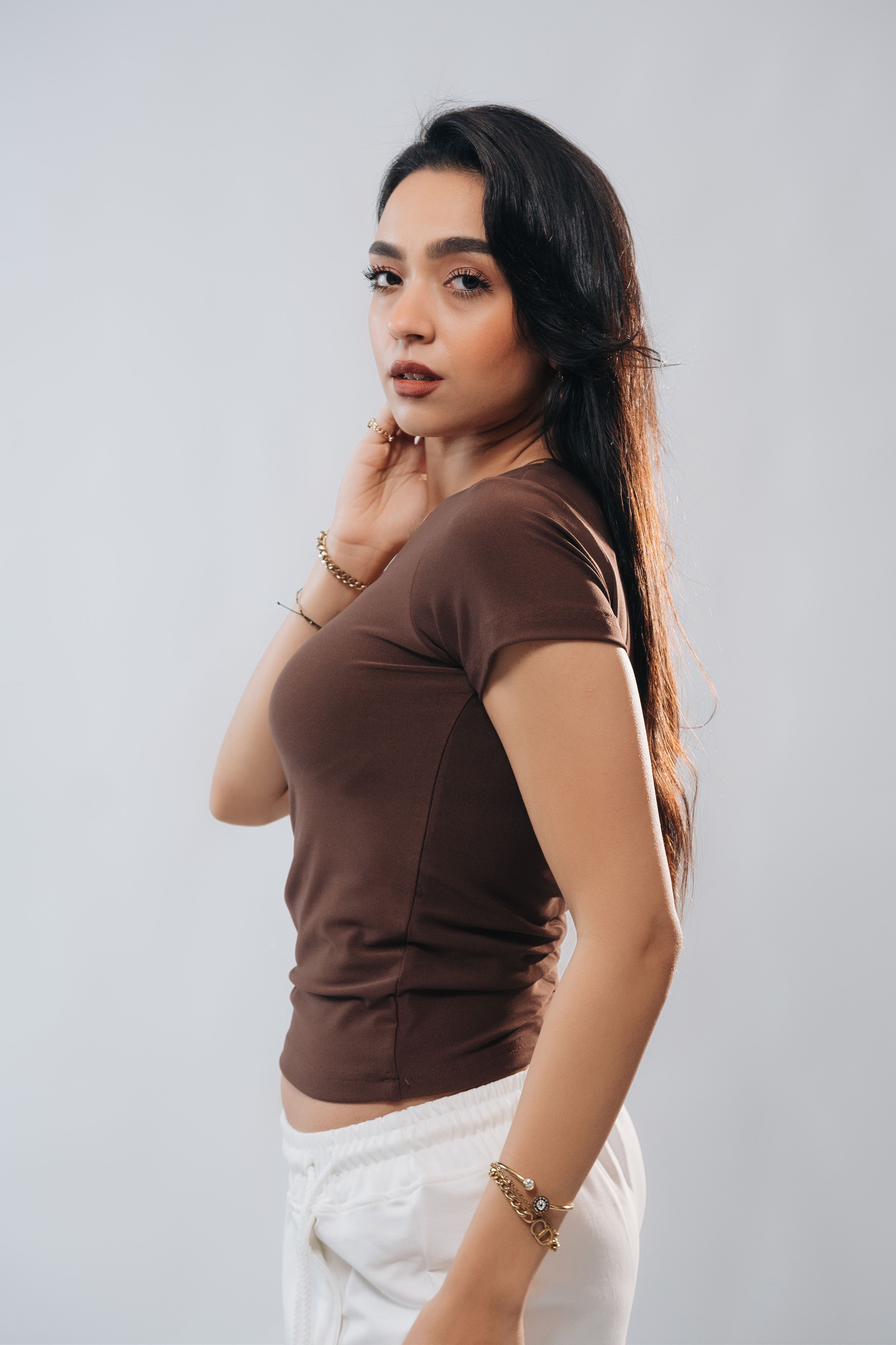 SQUARE NECK SHORT SLEEVE