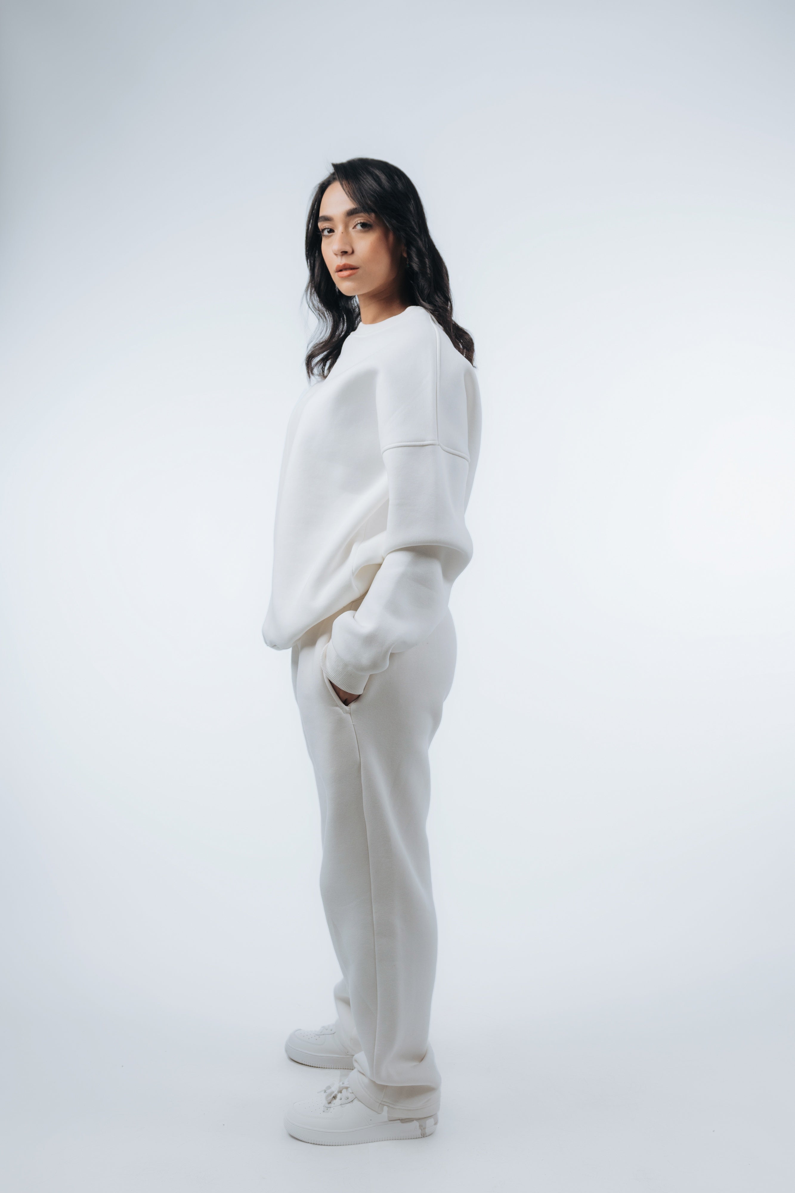 (Set) Oversize Unisex Crew Neck